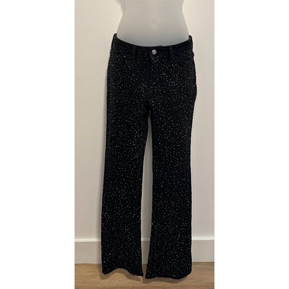 forever Pants - Forever 21 Black Rhinestone Jeans | Size 27